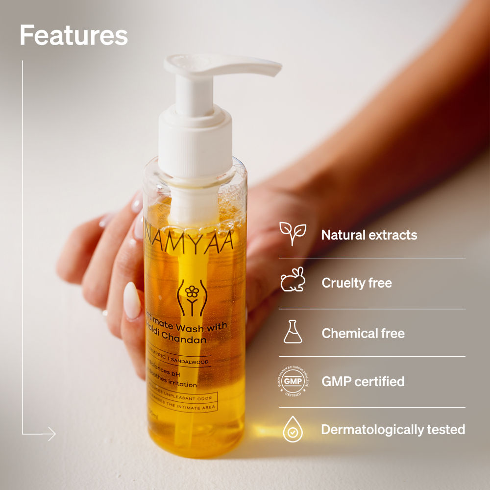 Intimate Hygiene Wash With Haldi & Chandan
