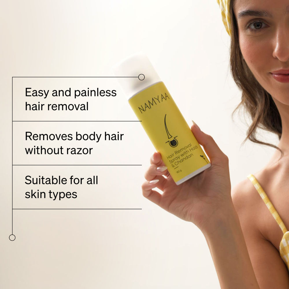 Haldi Chandan Hair Removal Cream Spray
