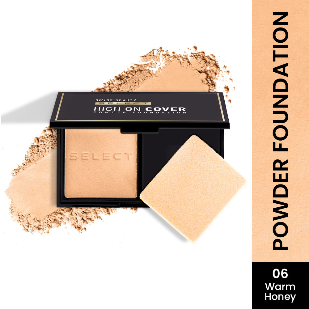 Select High On Cover Powder Foundation - 6 Warm Honey