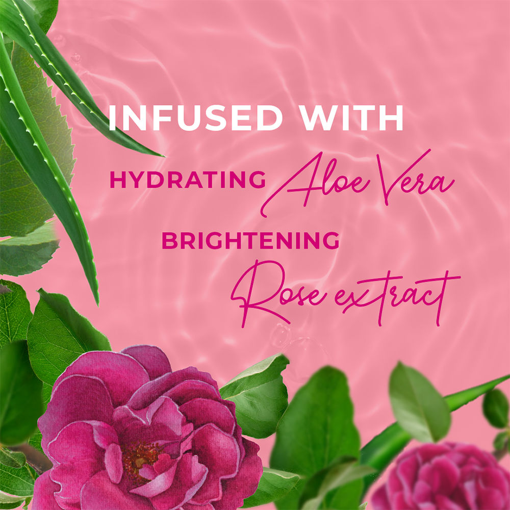 Essence Of Himalayas Rose & Aloe Vera Brightening Body Wash