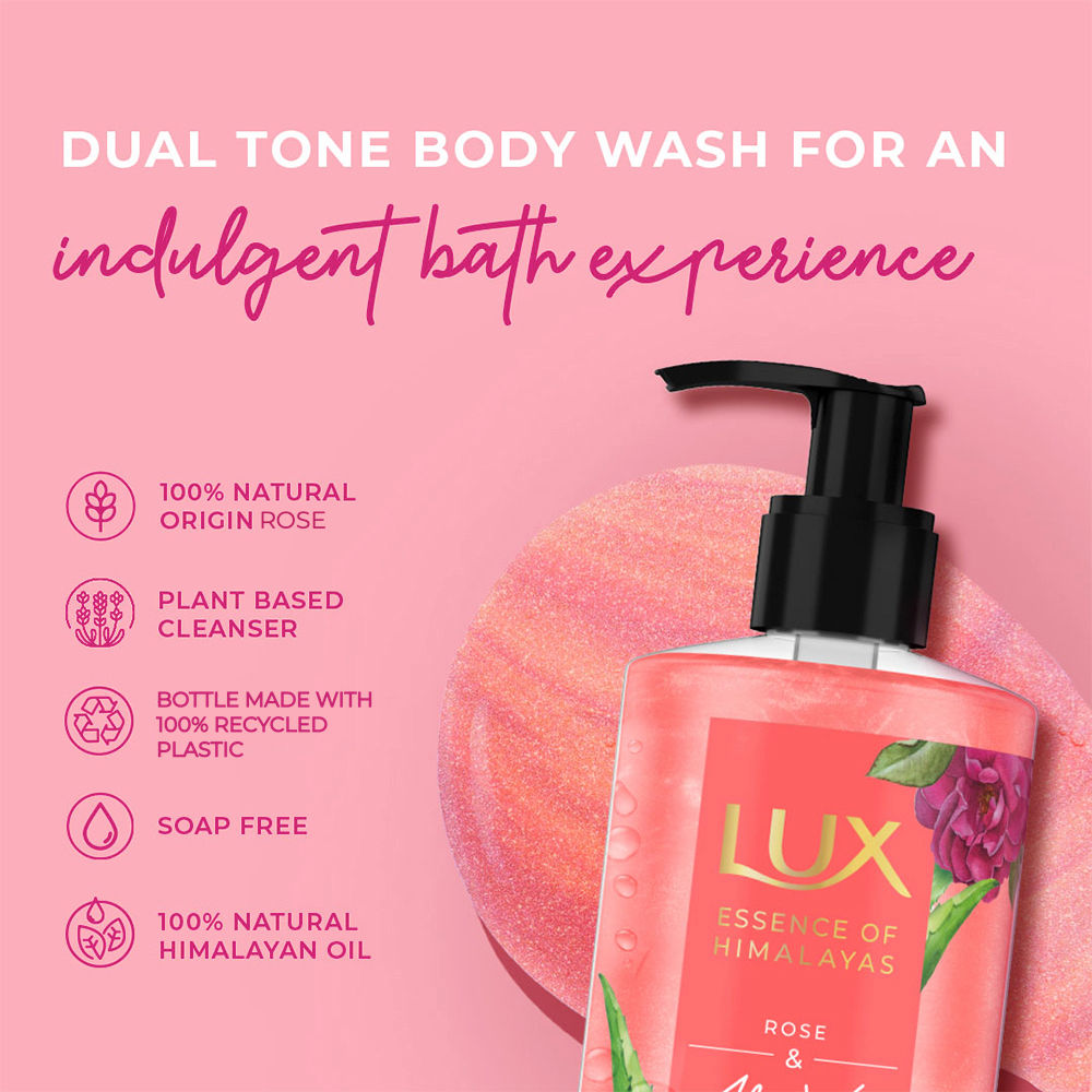 Essence Of Himalayas Rose & Aloe Vera Brightening Body Wash