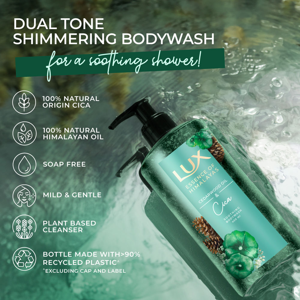 Essence Of Himalayas Cedarwood Oil & Cica Soothing Body Wash