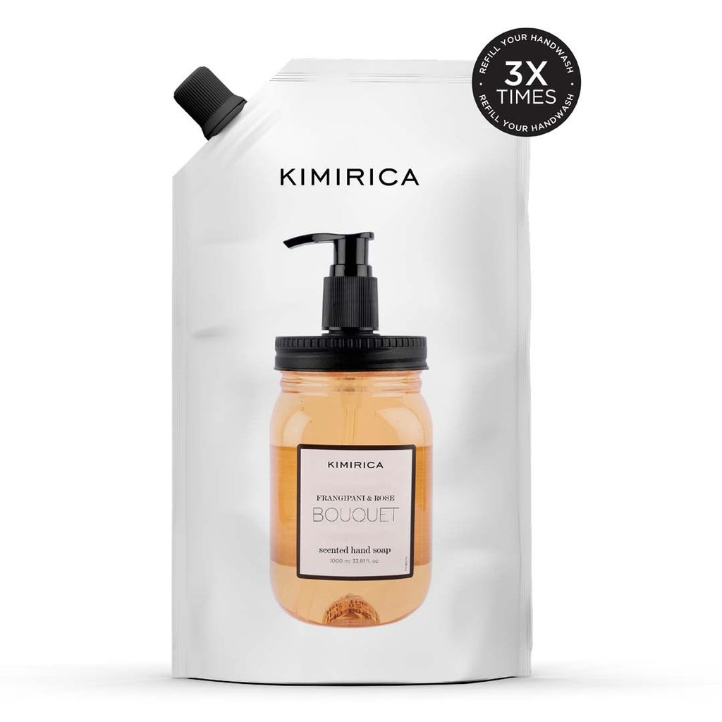 Bouquet Frangipani & Rose Hand Wash Refill Pack