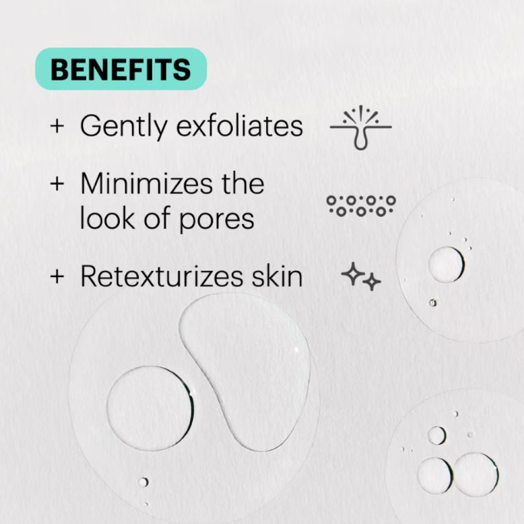 Pore Remedy Pha Exfoliating Serum – Gentle Smoothing Serum For Blackheads & Oil Control