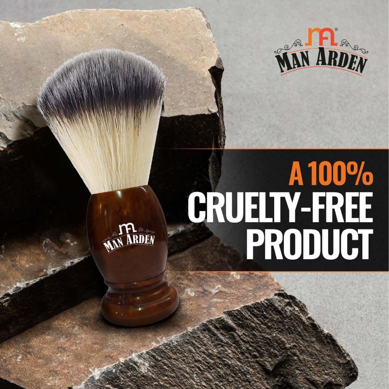 Vintage Finish Premium Shaving Brush With Ultra Soft & Absorbent Bristles Long Handle