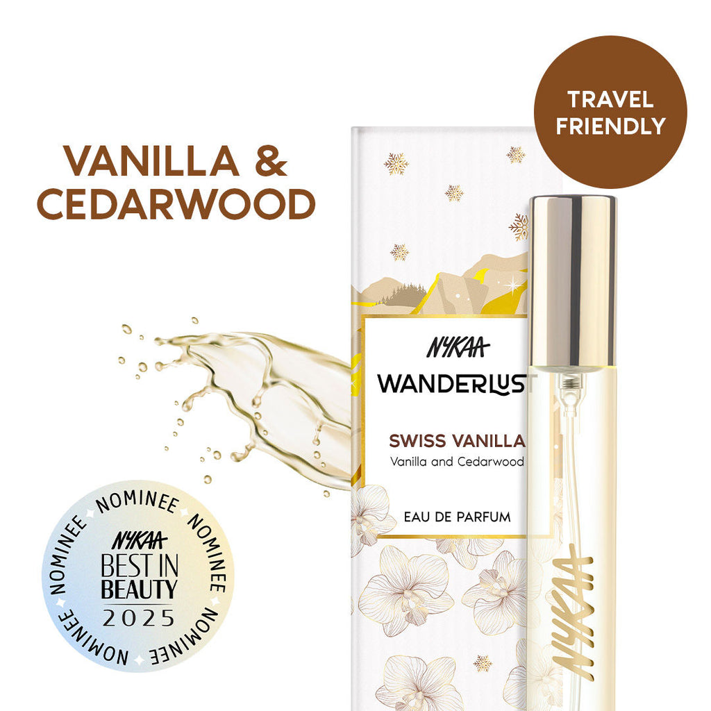 Nykaa Wanderlust Forbidden Garden EDP For Women Travel Perfume Jasmine & Magnolia Long Lasting - Swiss Vanilla