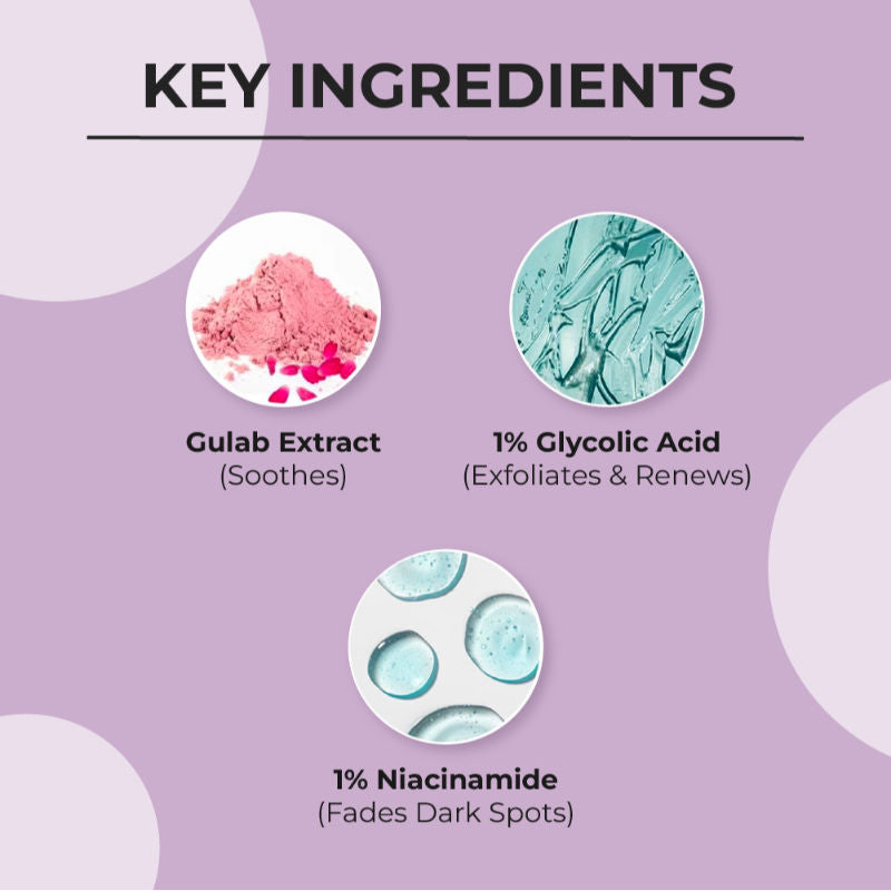 Gulab & Glycolic Acid Face Wash