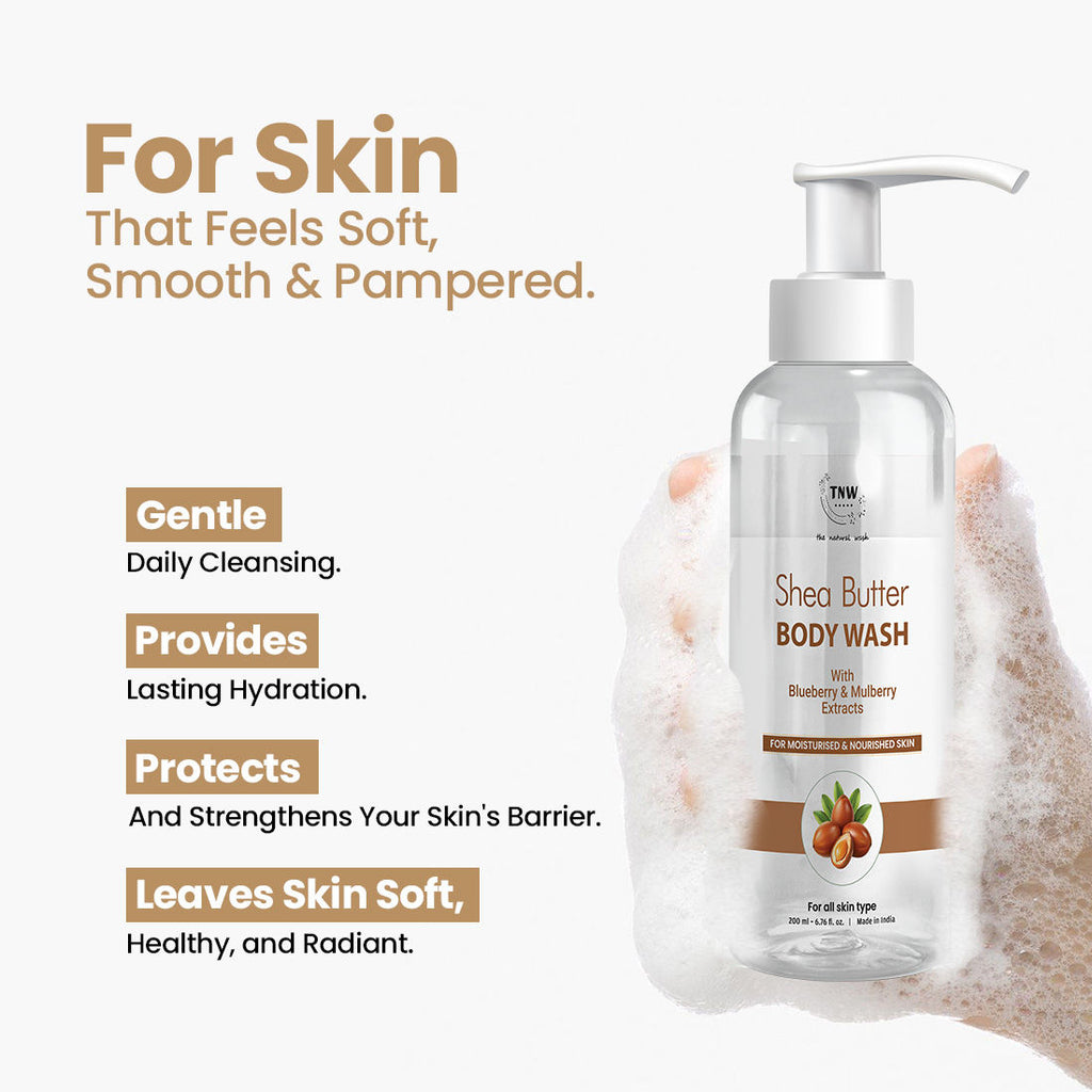 Shea Butter Body Wash With Shea Aloe & Apricot