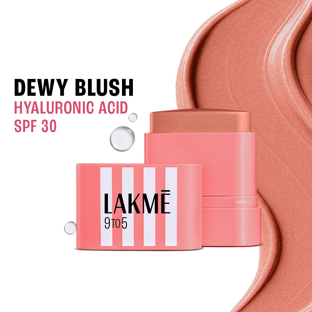 9to5 Hya Beach Edit Blush, SPF 30, Creamy Texture, Dewy Finish - Pink Afterhours