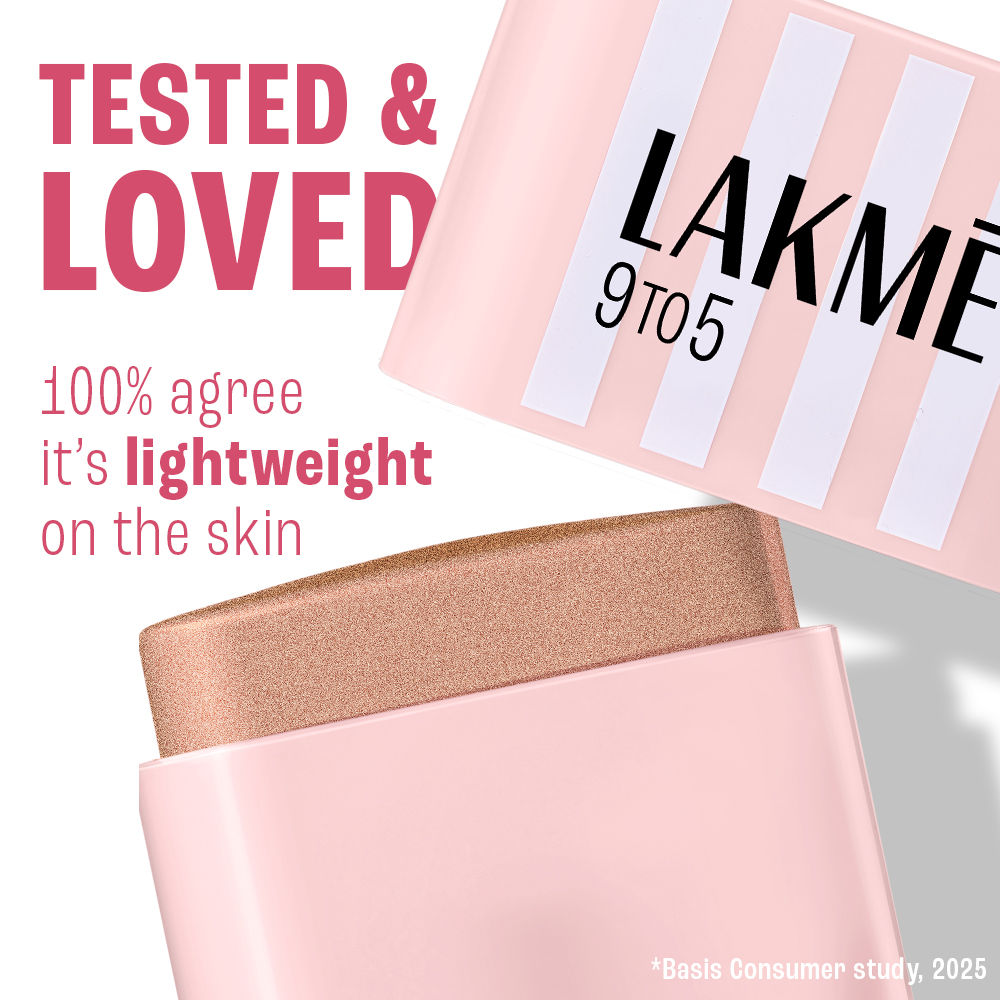 9to5 Hya Beach Edit Blush, SPF 30, Creamy Texture, Dewy Finish - Golden Getaway