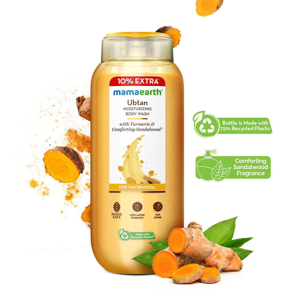 Ubtan Moisturizing Body Wash With Turmeric & Saffron
