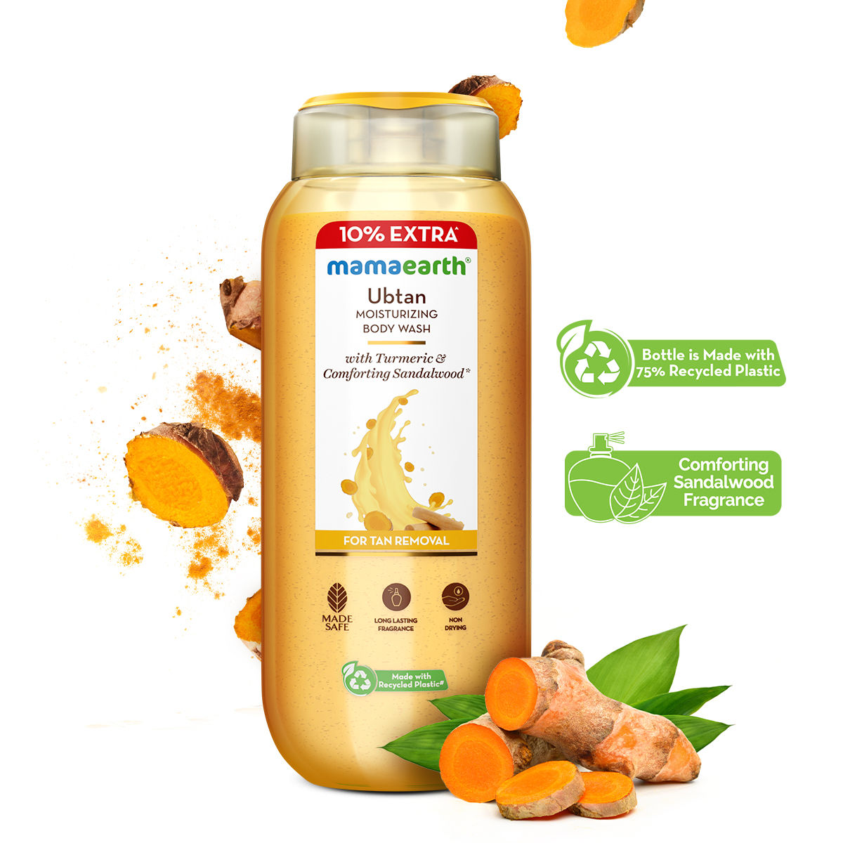 Ubtan Moisturizing Body Wash With Turmeric & Saffron