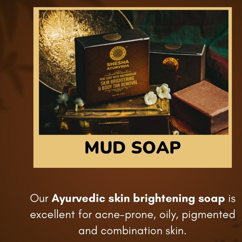 Mud Soap With Nalpamaradi