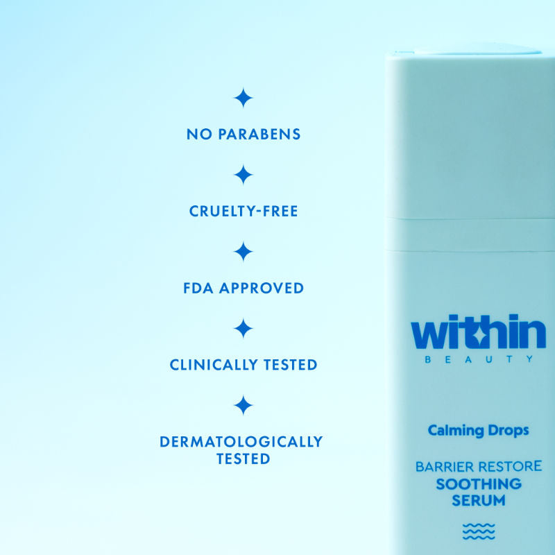Ceramide & Niacinamide Serum, Calming Drops Barrier Restore Soothing Serum