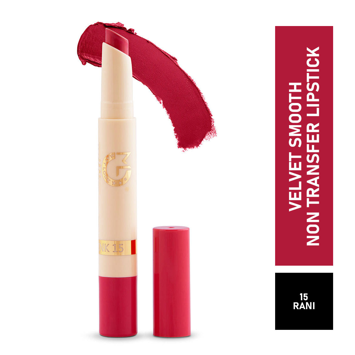 Velvet Smooth Non Transfer Lipstick - Coral Pink