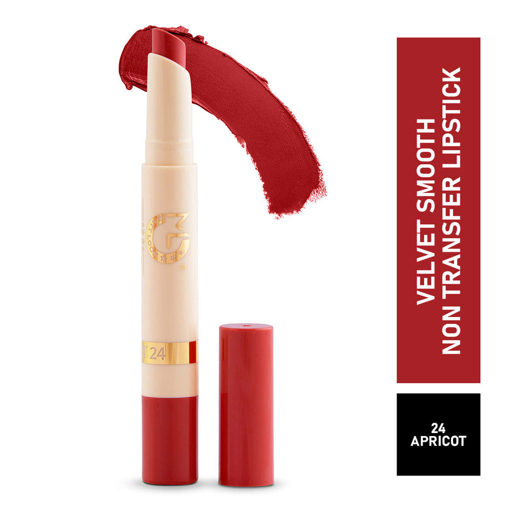 Velvet Smooth Non Transfer Lipstick - Apricot