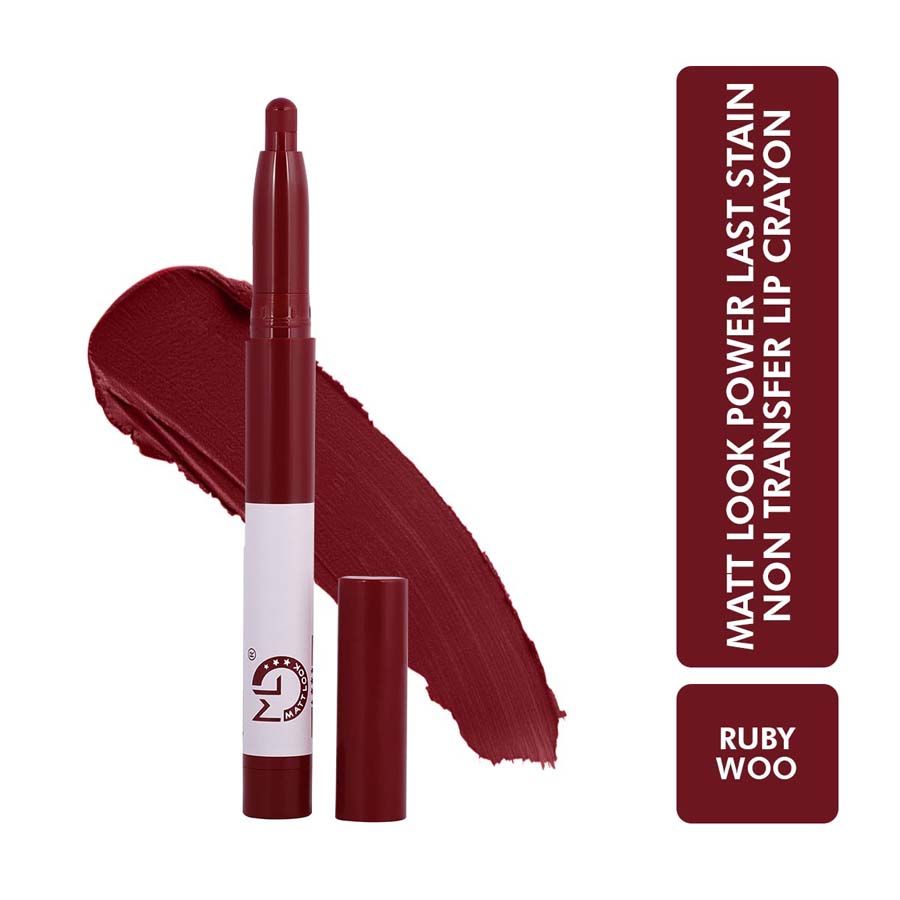 Power Last Lip Stain Crayon Lipstick - Ruby Woo