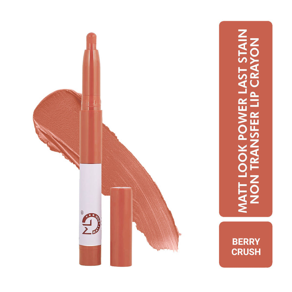 Power Last Lip Stain Crayon Lipstick - Berry Crush