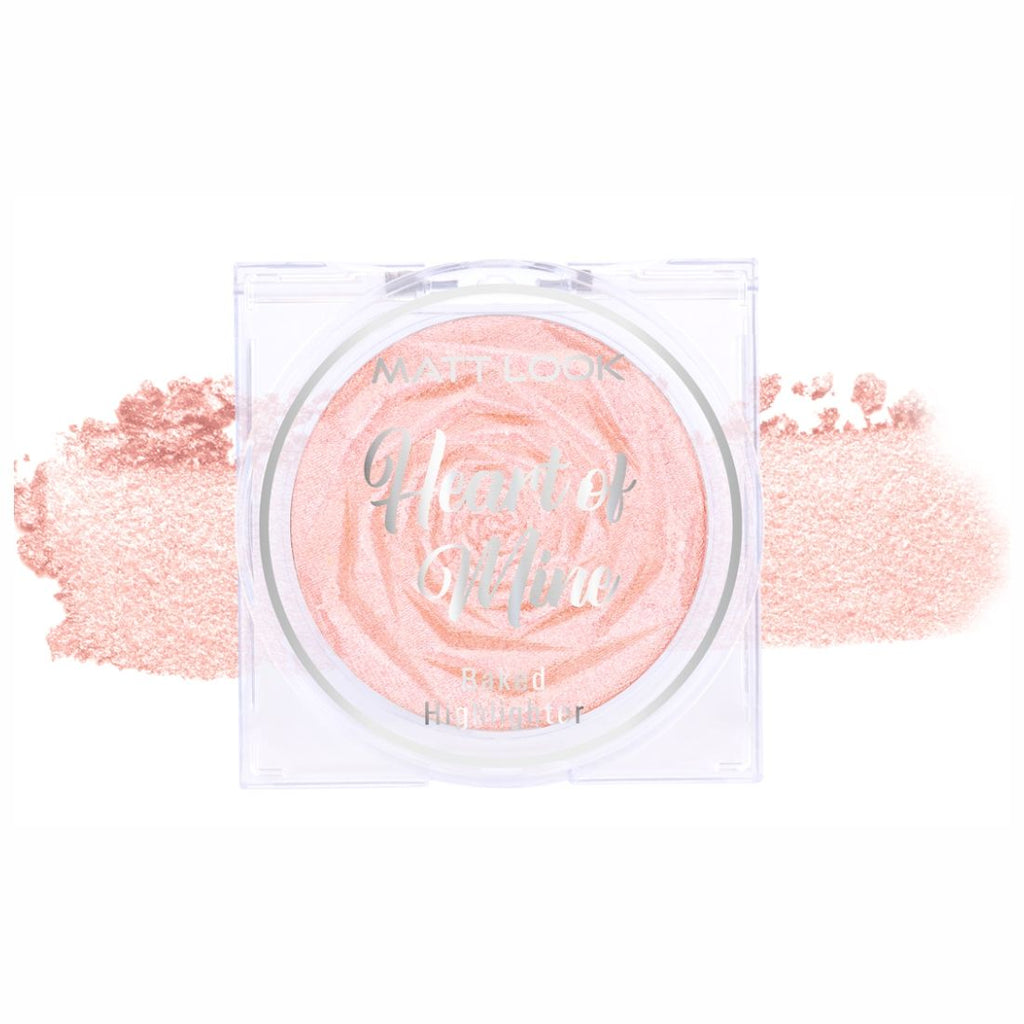 Heart Of Mine Baked Highlighter - 06 Rosy Dew