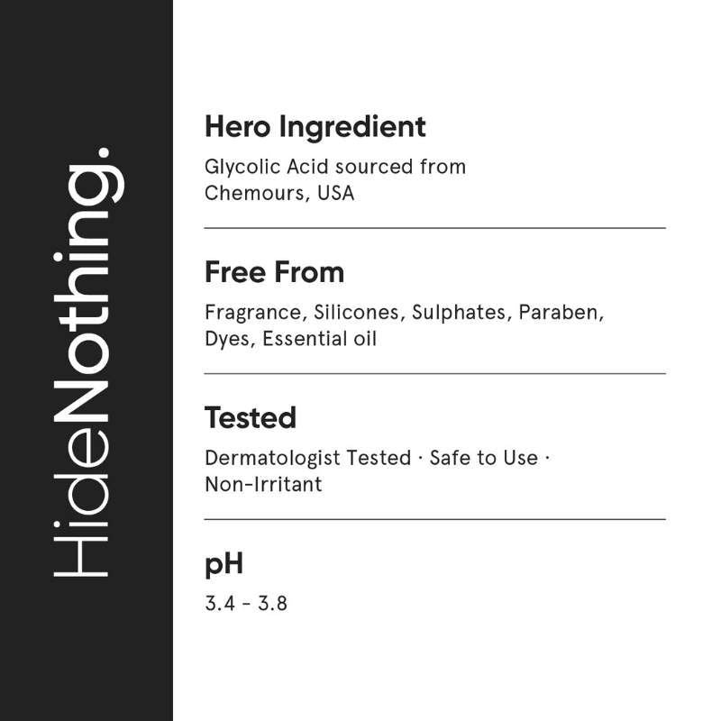 25% AHA + 5% PHA + 2% BHA Exfoliating Peel Solution For Instant Glow & Soft Skin