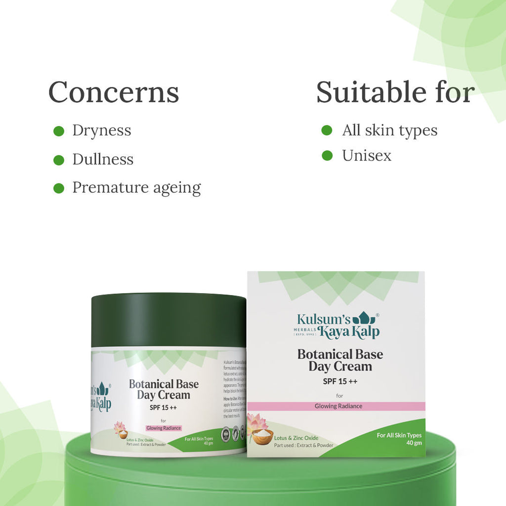 Botanical Base Day Cream SPF15++