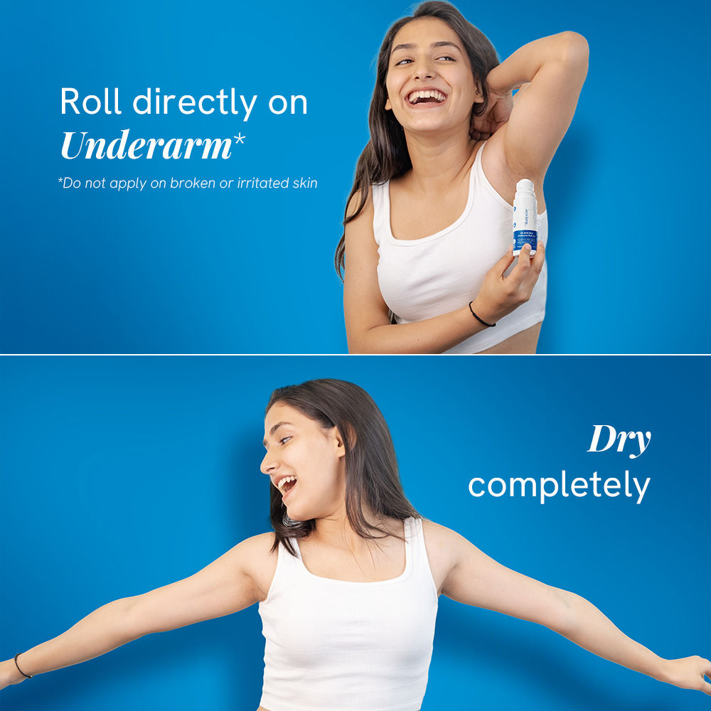 4% AHA BHA Fragrance Free Underarm Roll On - With 2% Lactic Acid & Alpha Arbutin