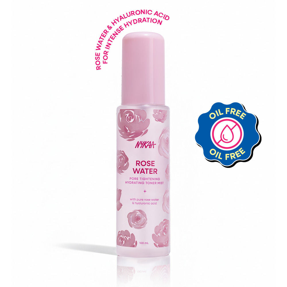 Rose Water Toner Mist with Hyaluronic Acid for Intense Hydration & Skin Barrier Repair