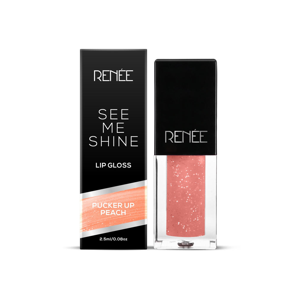 See Me Shine Lip Gloss - Pucker Up Peach