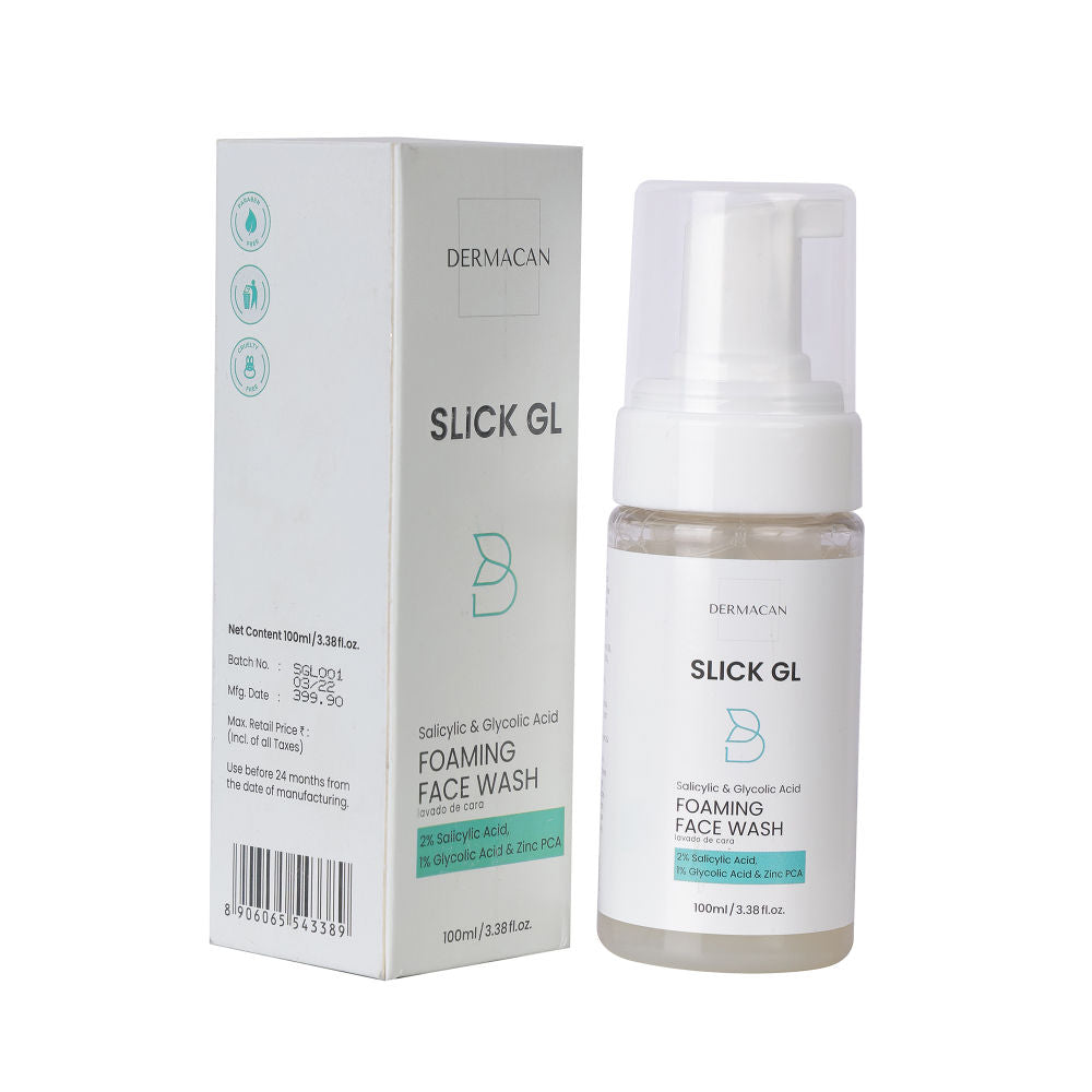 Slick-Gl Anti Acne Foaming Face Wash