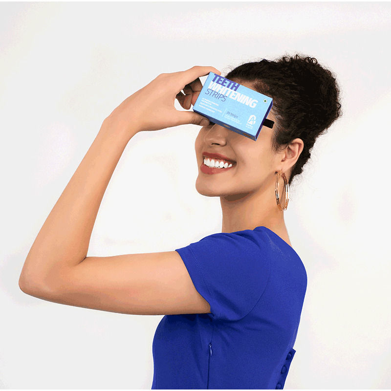 Teeth Whitening Strips + Sensitivity Strips