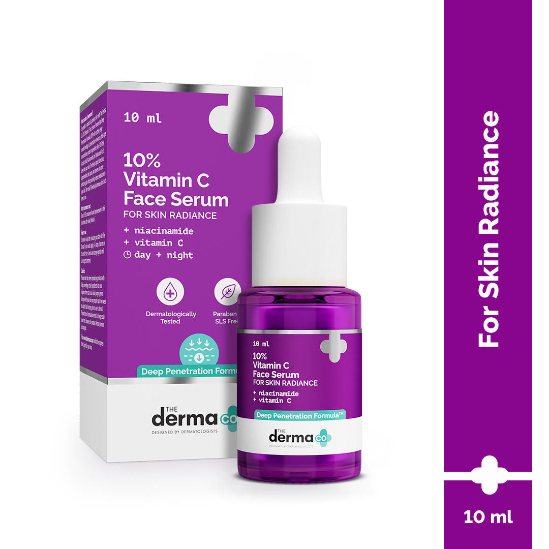 10% Vitamin C Face Serum Reduces Pigmentation & Glowing Skin For All Skin Types