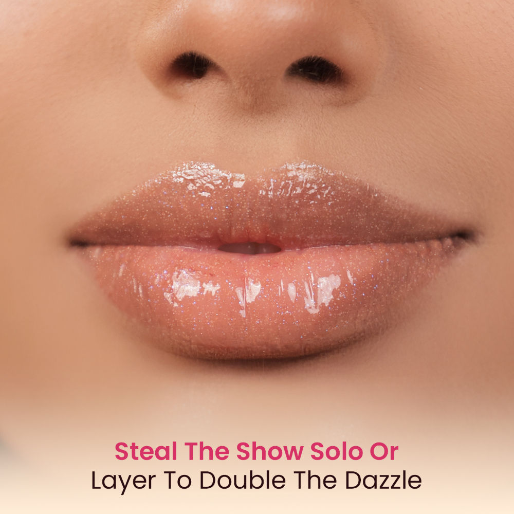 Moist Heist Shimmer Lip Oil Luminous Shine , Hydrating & Lightweight