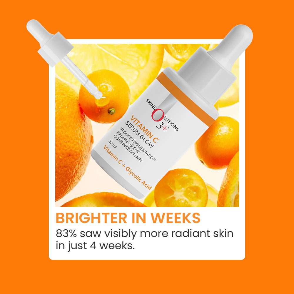 Skin Solutions Vitamin C Serum Glow with Glycolic Acid