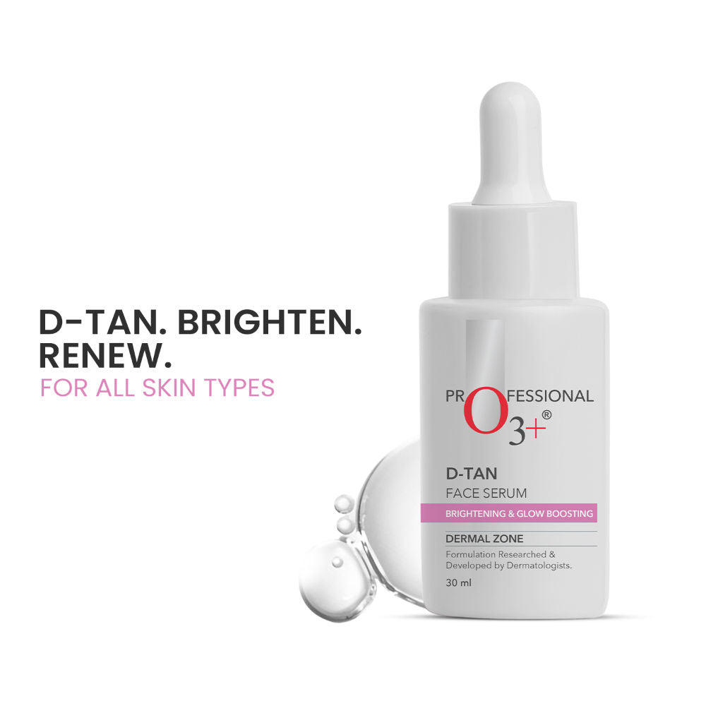 Dtan Face Serum With Niacinamide For Tan Removal, Glow & Brightening De-Tan