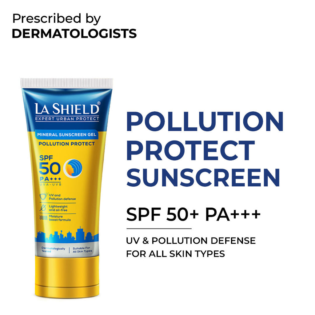 Pollution Protect SPF 50 Mineral Sunscreen Lightweight & Oil free Moisture Boost