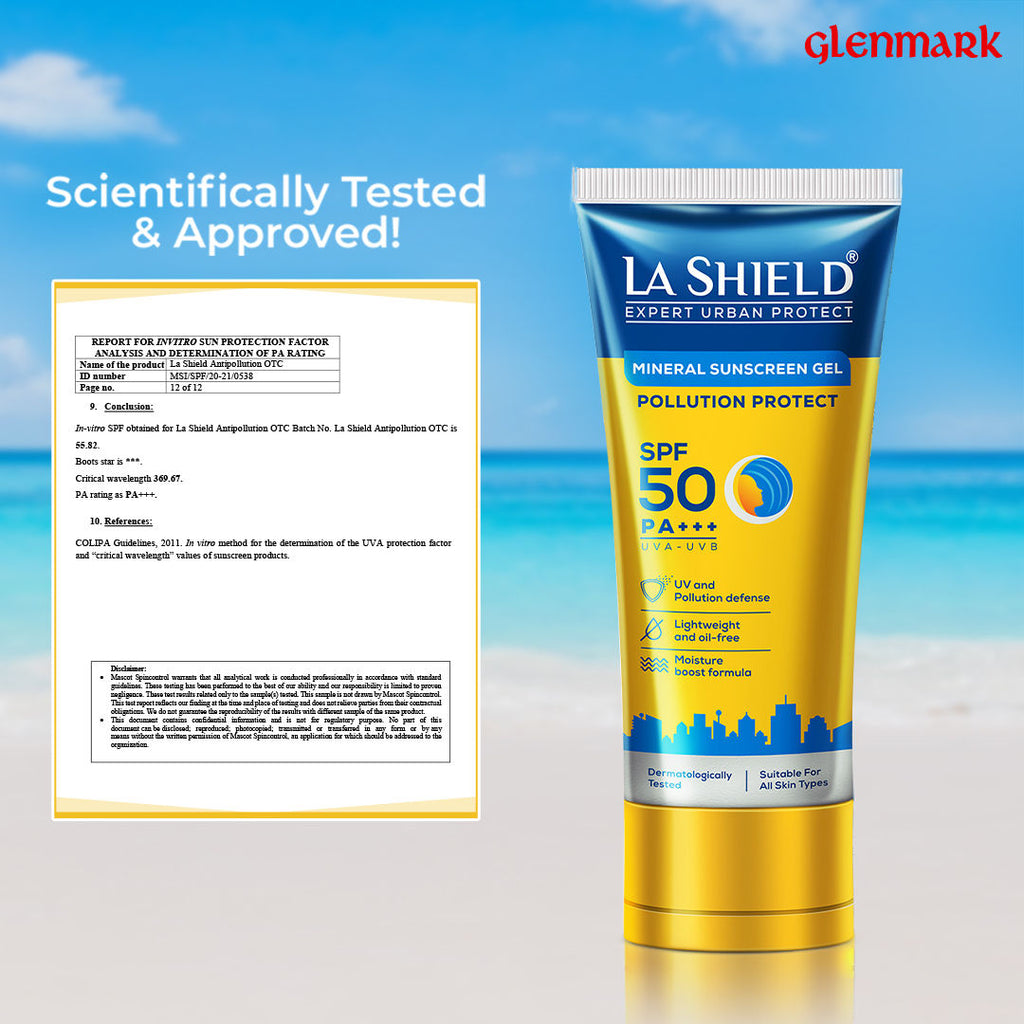 Pollution Protect SPF 50 Mineral Sunscreen Lightweight & Oil free Moisture Boost