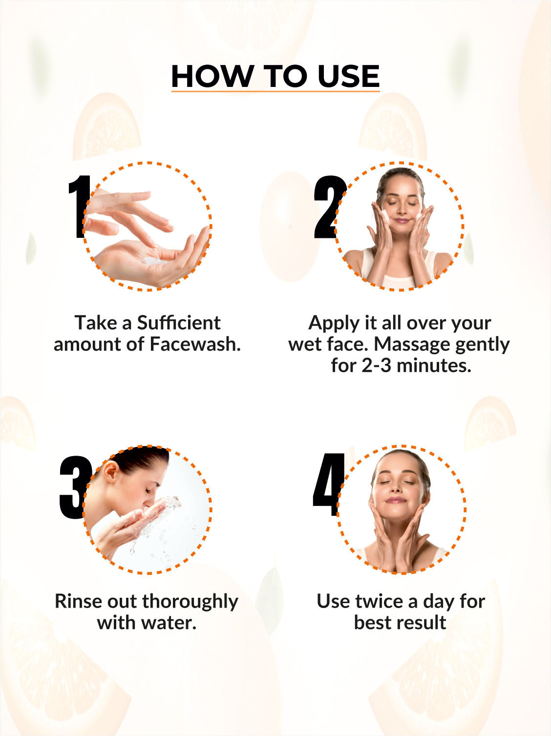 Vitamin C Face Wash Brightening & Antioxidant Cleanser for Glowing Skin