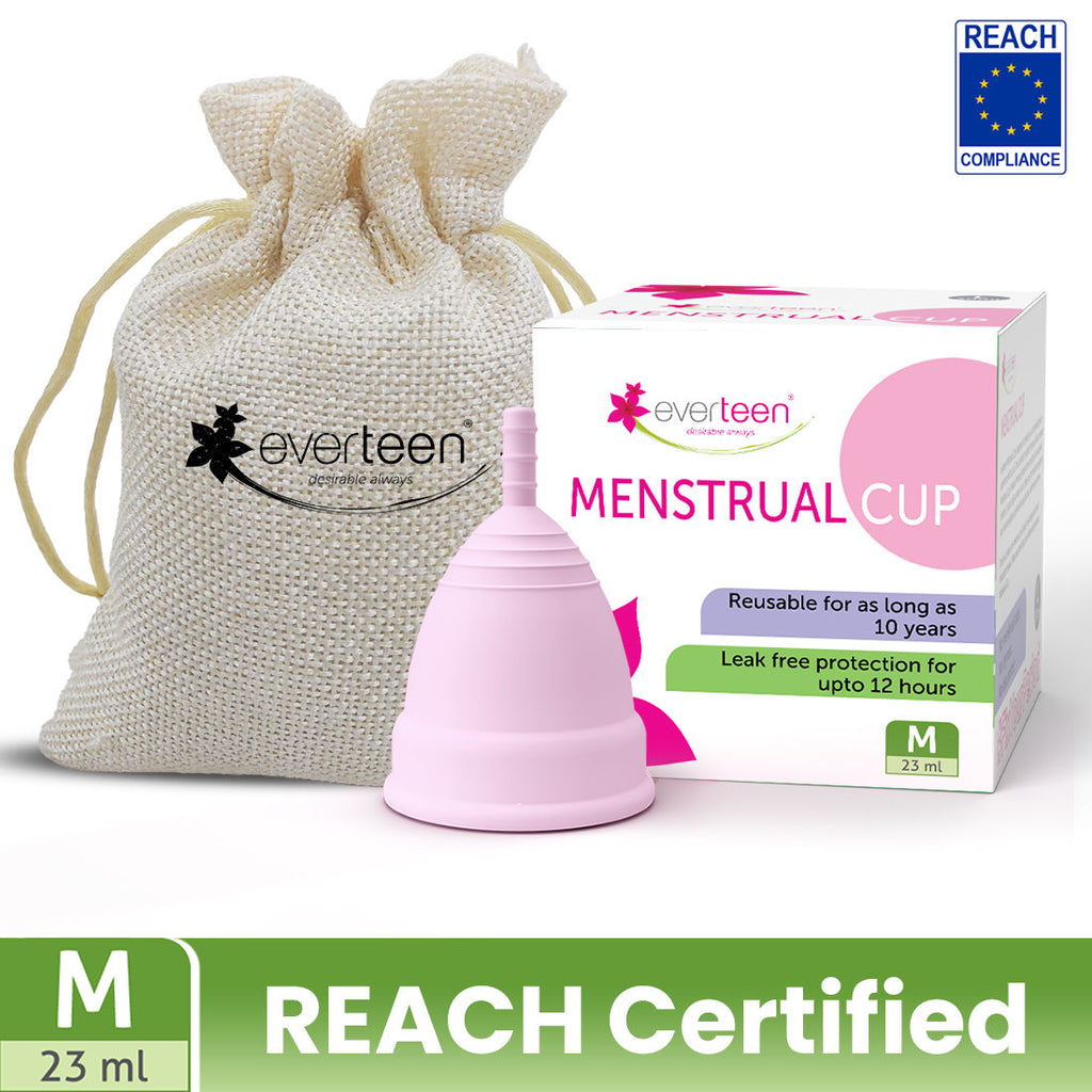Menstrual Cup (S) for Women - 12 hours Leak-Proof Protection