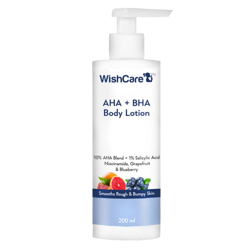 AHA + BHA Exfoliating Body Lotion for Strawberry Skin-Provides Deep Hydration & Detan Skin