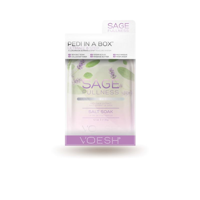 Luxurious Pedicure In A Box (Ultimate 6 Step) - Sage Fullness