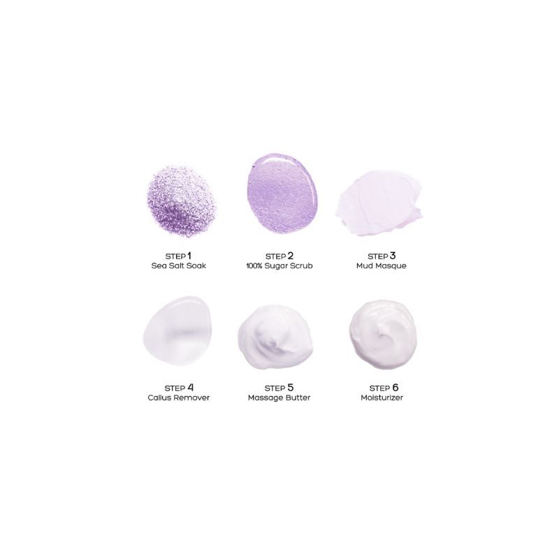 Luxurious Pedicure In A Box (Ultimate 6 Step) - Sage Fullness