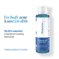 1% Salicylic Acid Body Wash, Treats Body Acne & Strawberry Skin - Exfoliating Shower Gel
