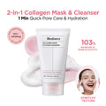 Collagen Mask To Foam Cleanser