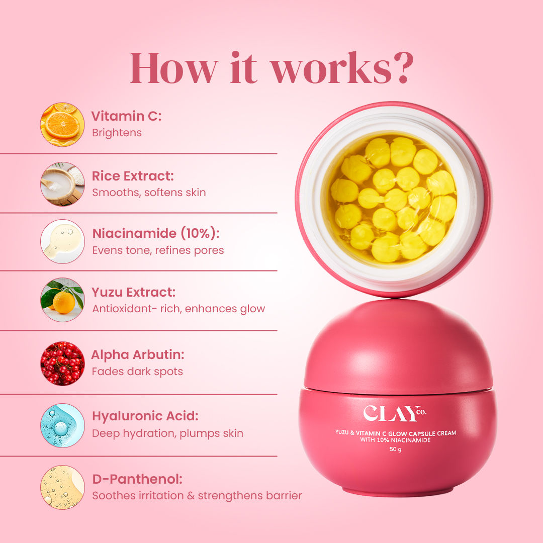 Yuzu & Vitamin C Glow Capsule Cream