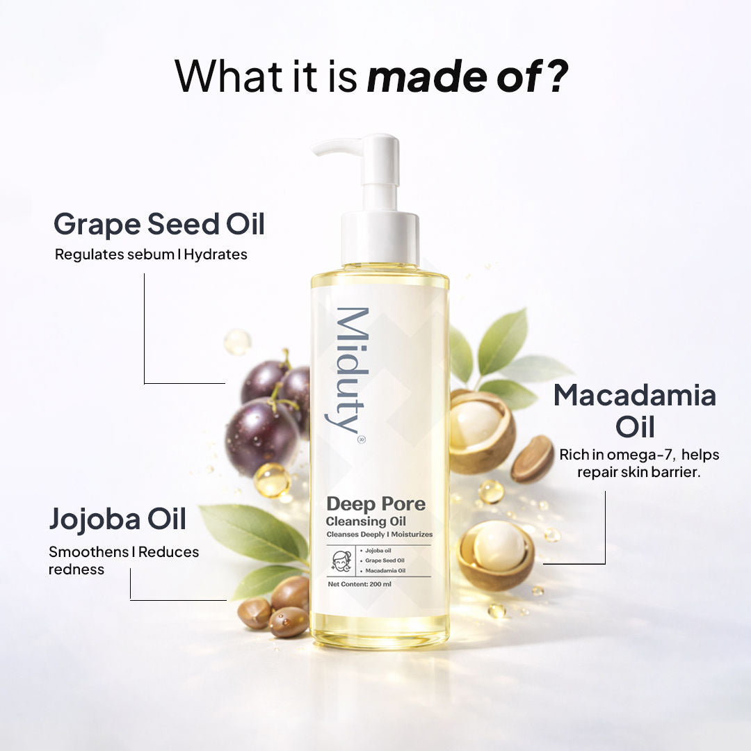 Deep Pore Cleansing Oil Non-Comedogenic Gentle Cleanser