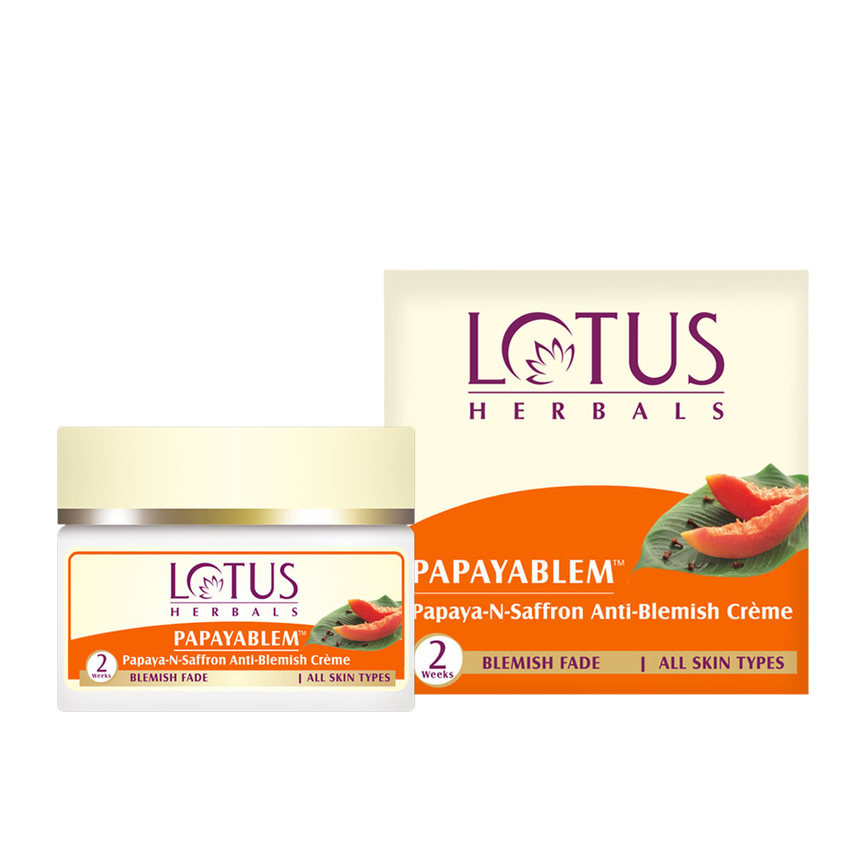 Papayablem Papaya-N-Saffron Anti-Blemish Creme