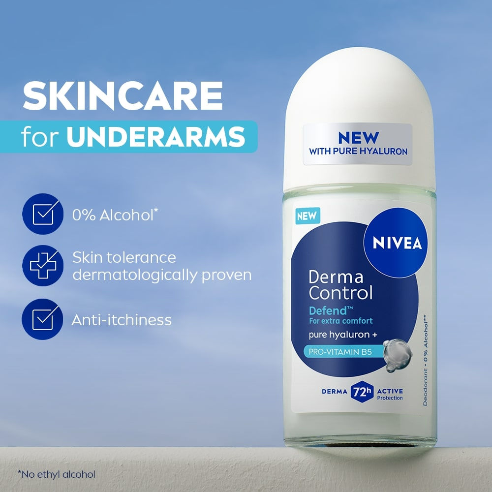 Derma Control Defend Underarm Roll-On