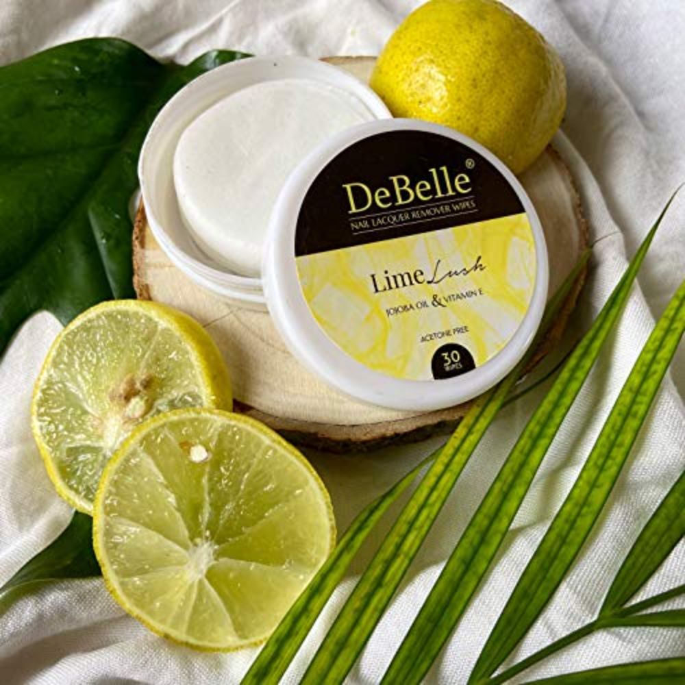 Nail Lacquer Remover Wipes - Lime Lush