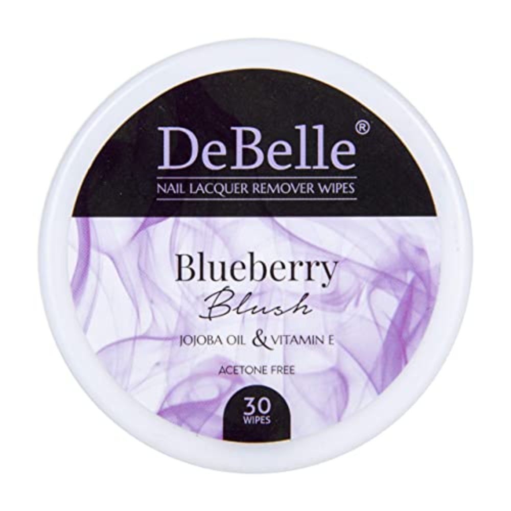 Nail Lacquer Remover Wipes - Blueberry Blush