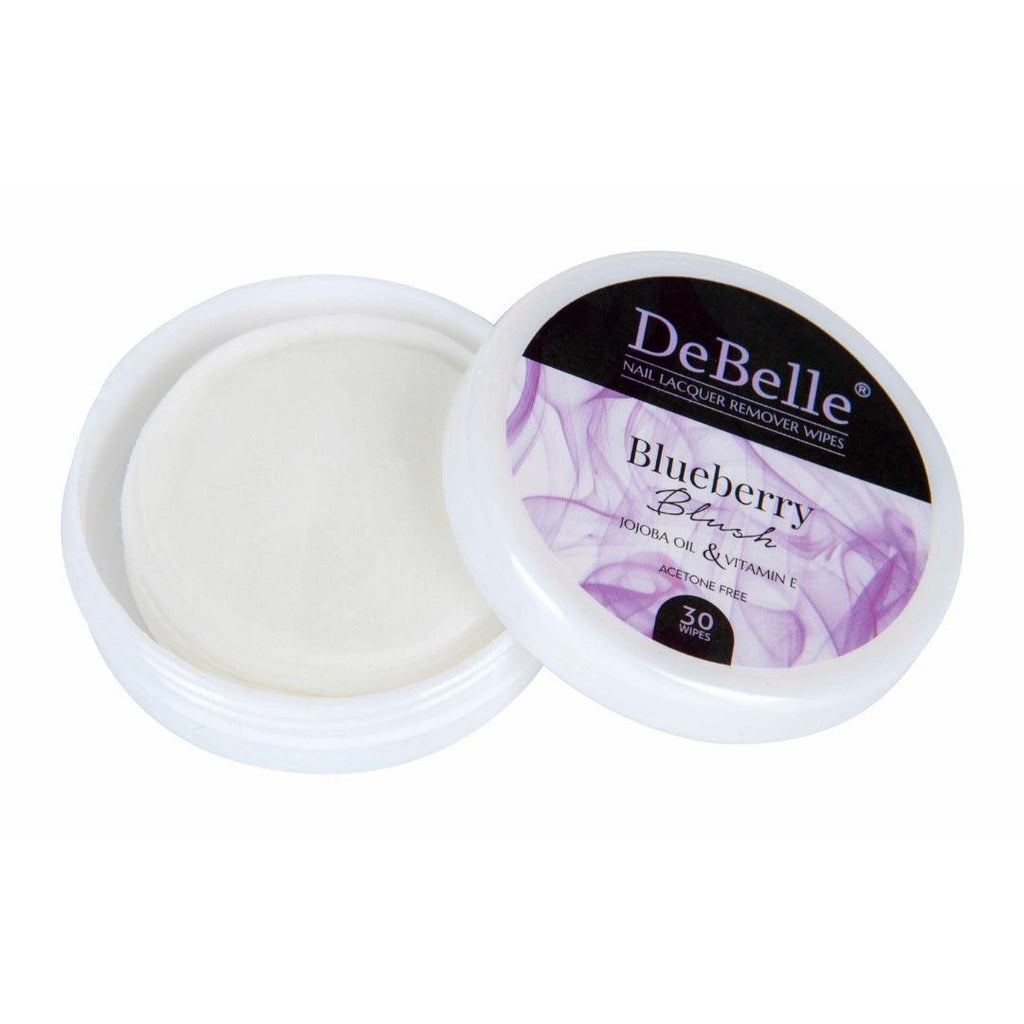 Nail Lacquer Remover Wipes - Blueberry Blush